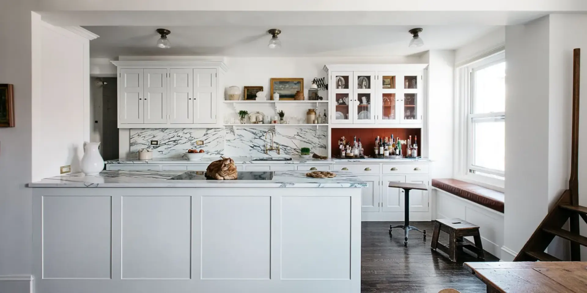 Tailored white shaker kitchen